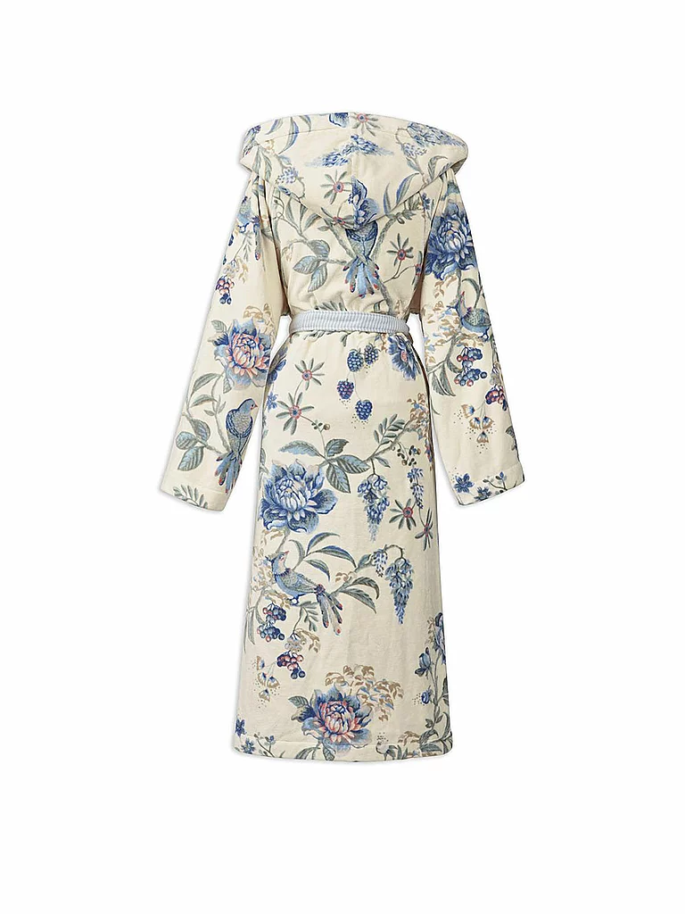 PIP STUDIO Peignoir pour femmes SECRET GARDEN Blanc-Bleu blanc | L